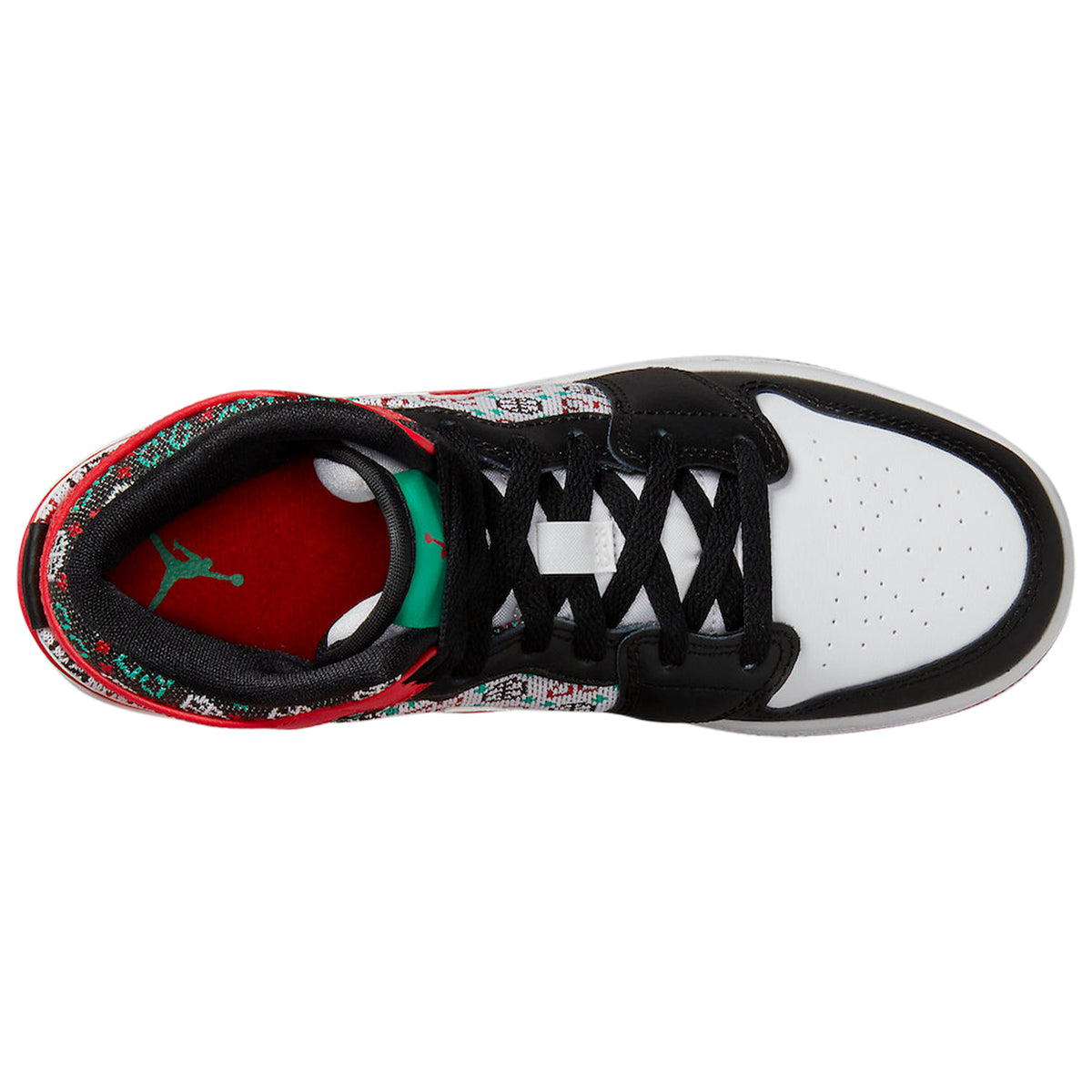 Jordan 1 Mid SE Ugly Christmas Sweater (GS)