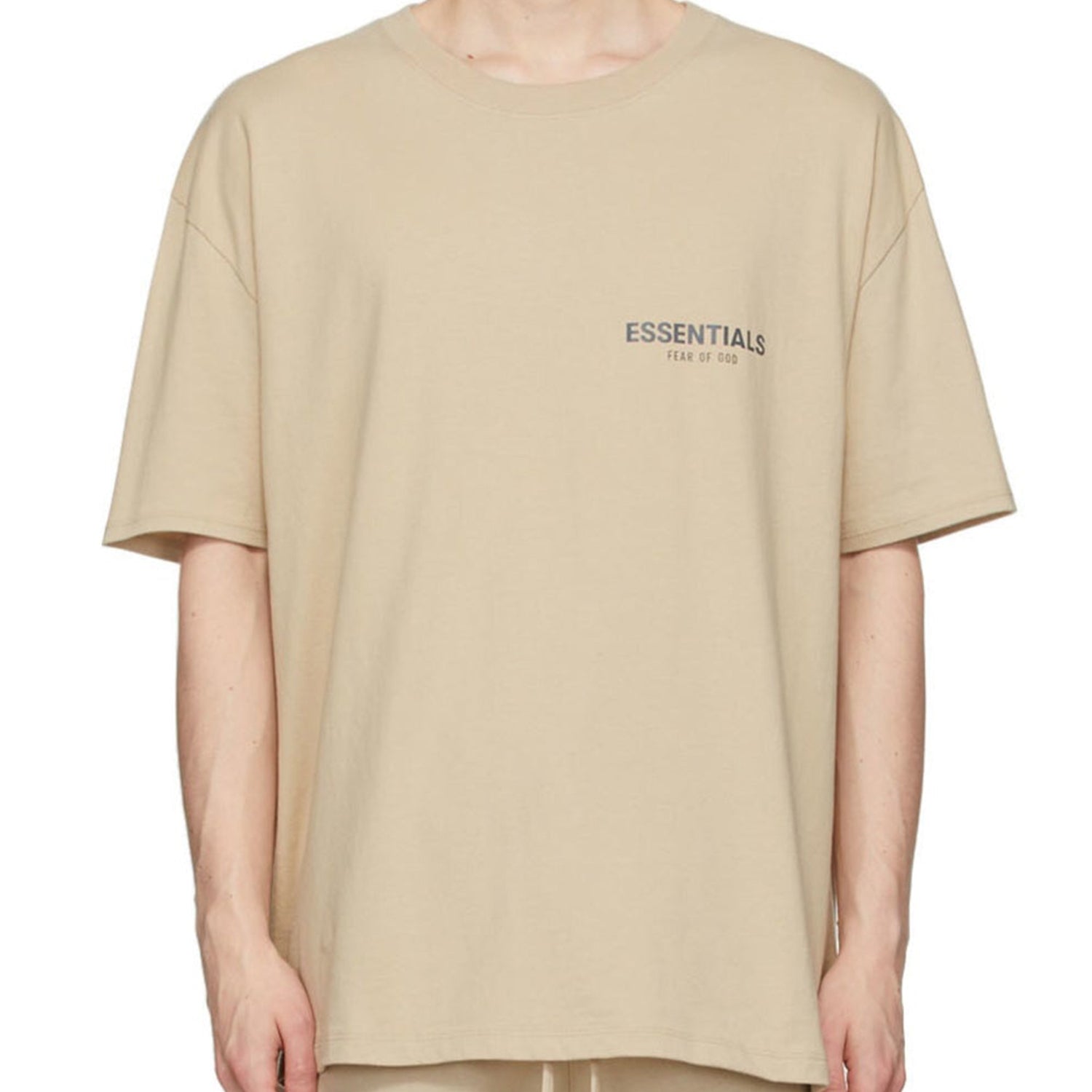 Fear Of God Essentials Exclusive Logo S/s Tee Mens Style : 637254