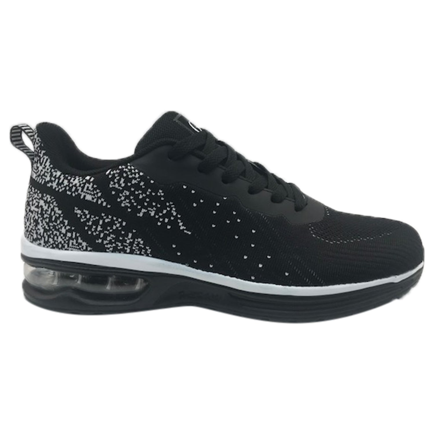 G WEST MENS SPLATTER LACE UP RUNNING SHOES
