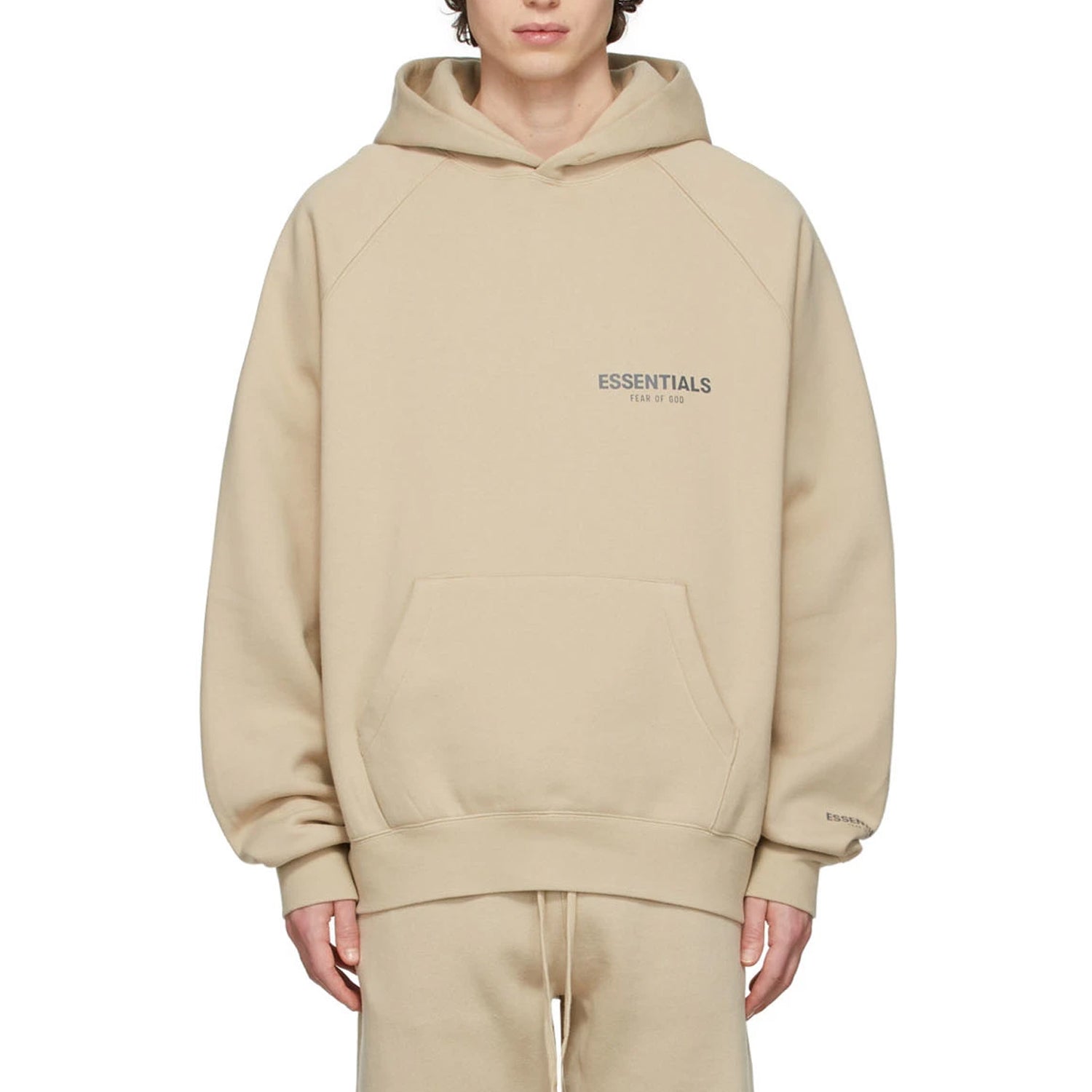 Fear Of God Essentials Pullover Logo Hoodie Mens Style : 637205