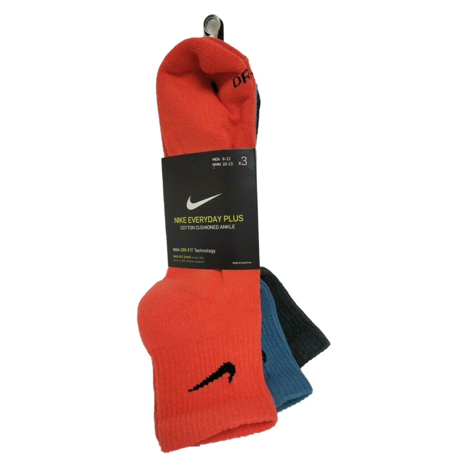 Nike 22 Everyday Plus Cushioned Training Ankle Socks (3 Pairs) Mens Style : Sx6890 2022