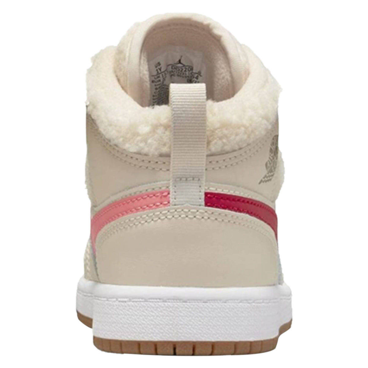 Jordan 1 Mid Fleece Pearl White (PS)