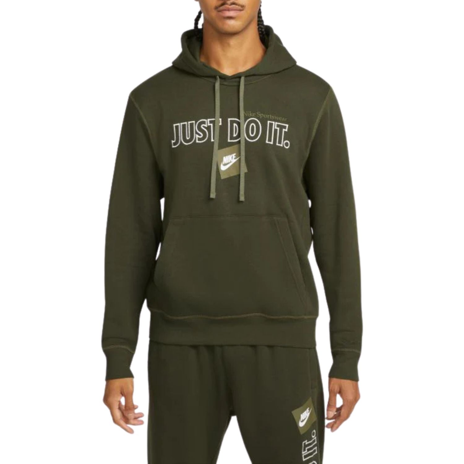 Nike Nsw Just Do It Fleece Hoodie Mens Style : Dd6223