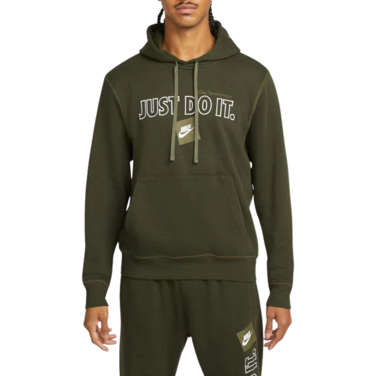 Nike Nsw Just Do It Fleece Hoodie Mens Style : Dd6223