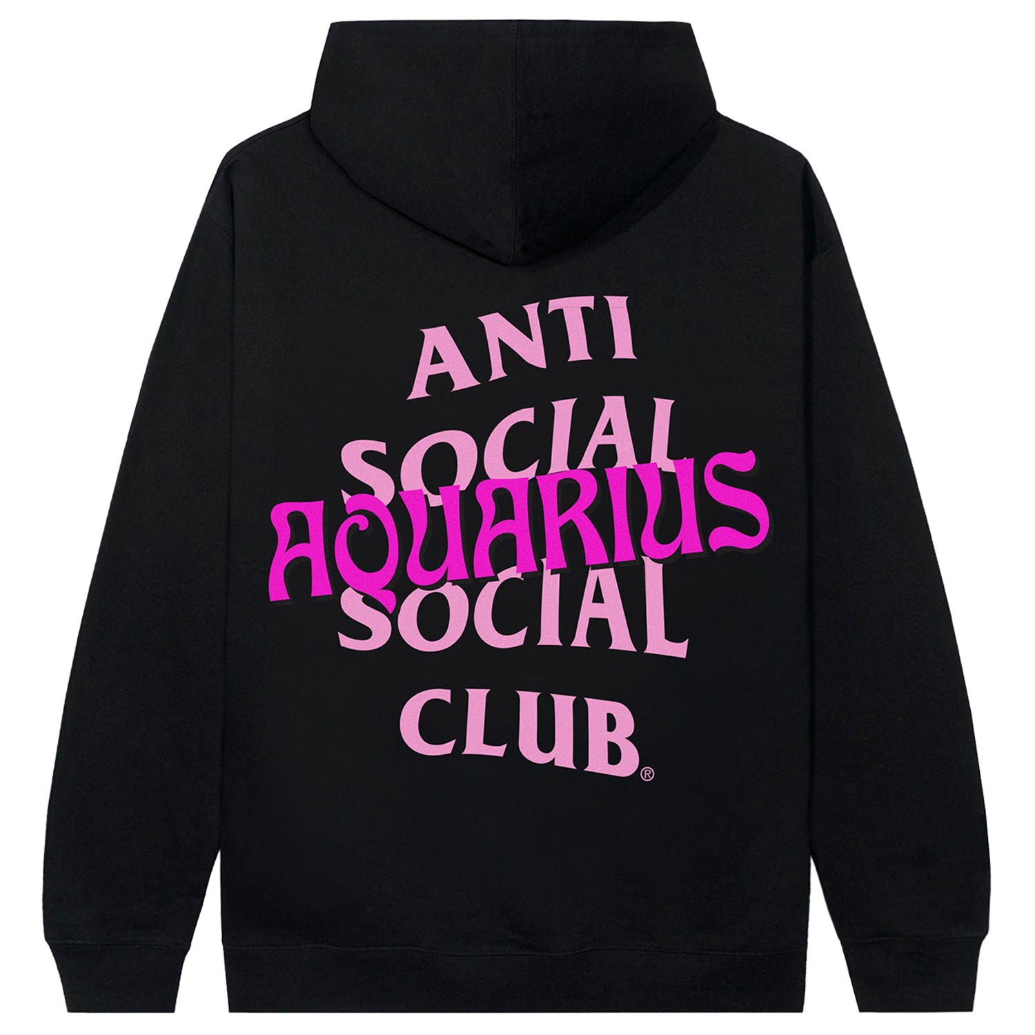 Anti Social Social Club Aquarius HoodieBlack