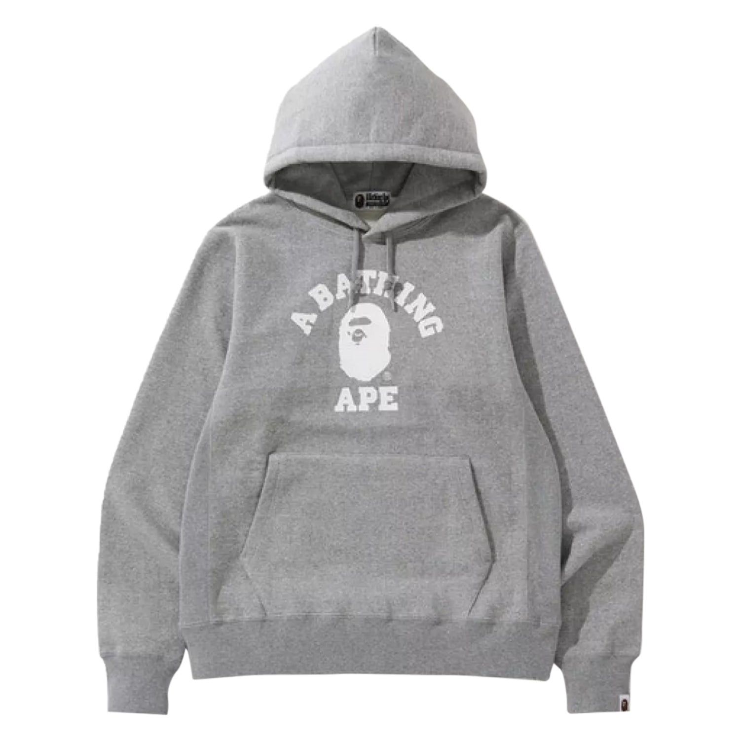 Bape College Heavy Weight Pullover Hoodie Mens Style : 1H80114008