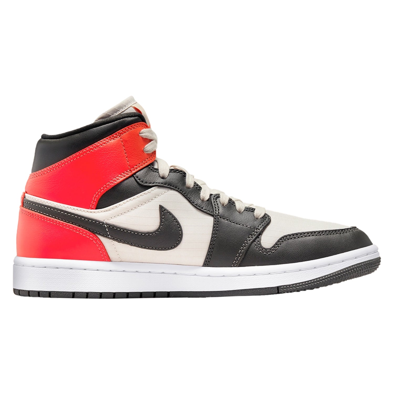 Jordan 1 Mid Newsprint Light Orewood Brown (Women&