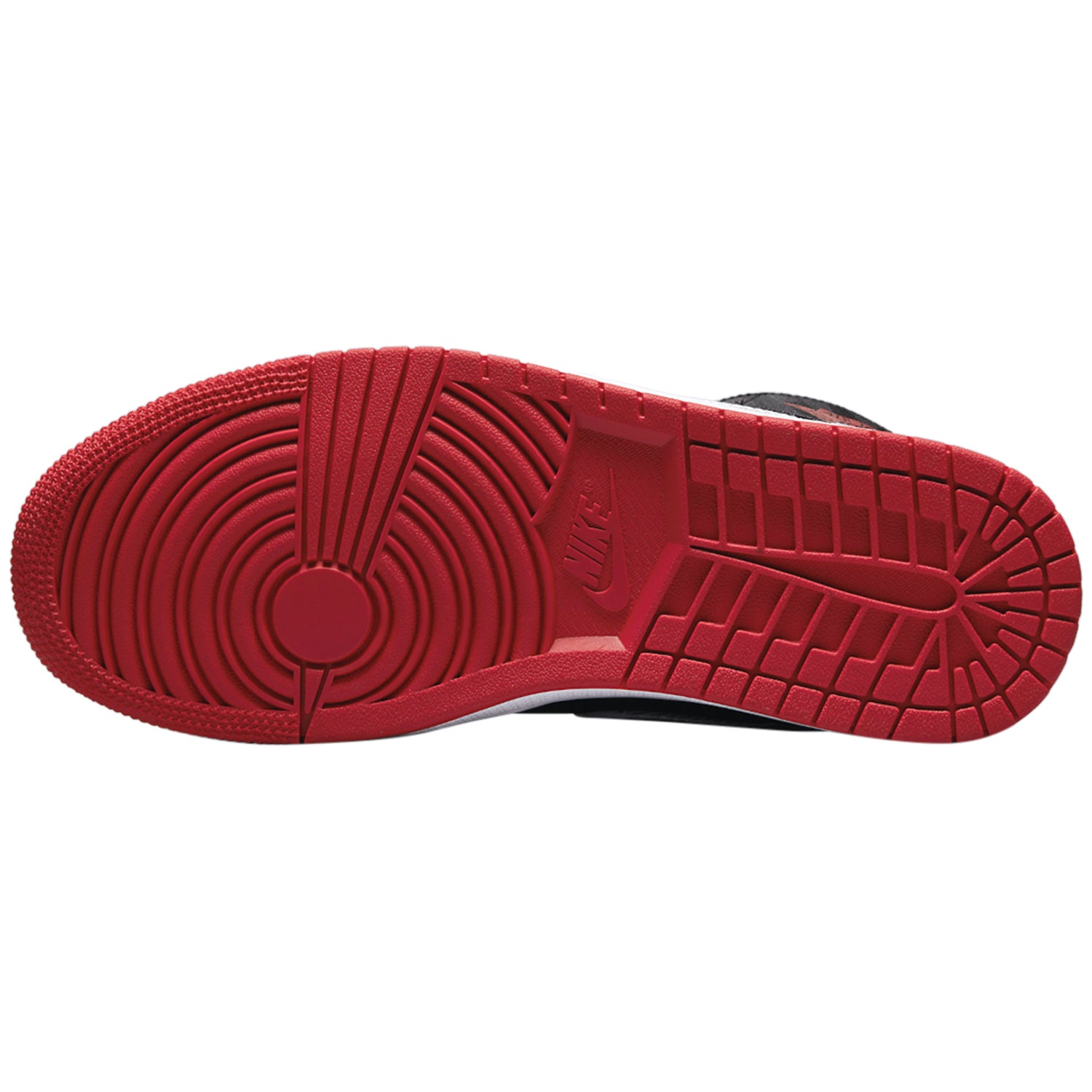 WMNS AIR JORDAN 1 MID SE UTILITY 'WHITE BLACK GYM RED'
