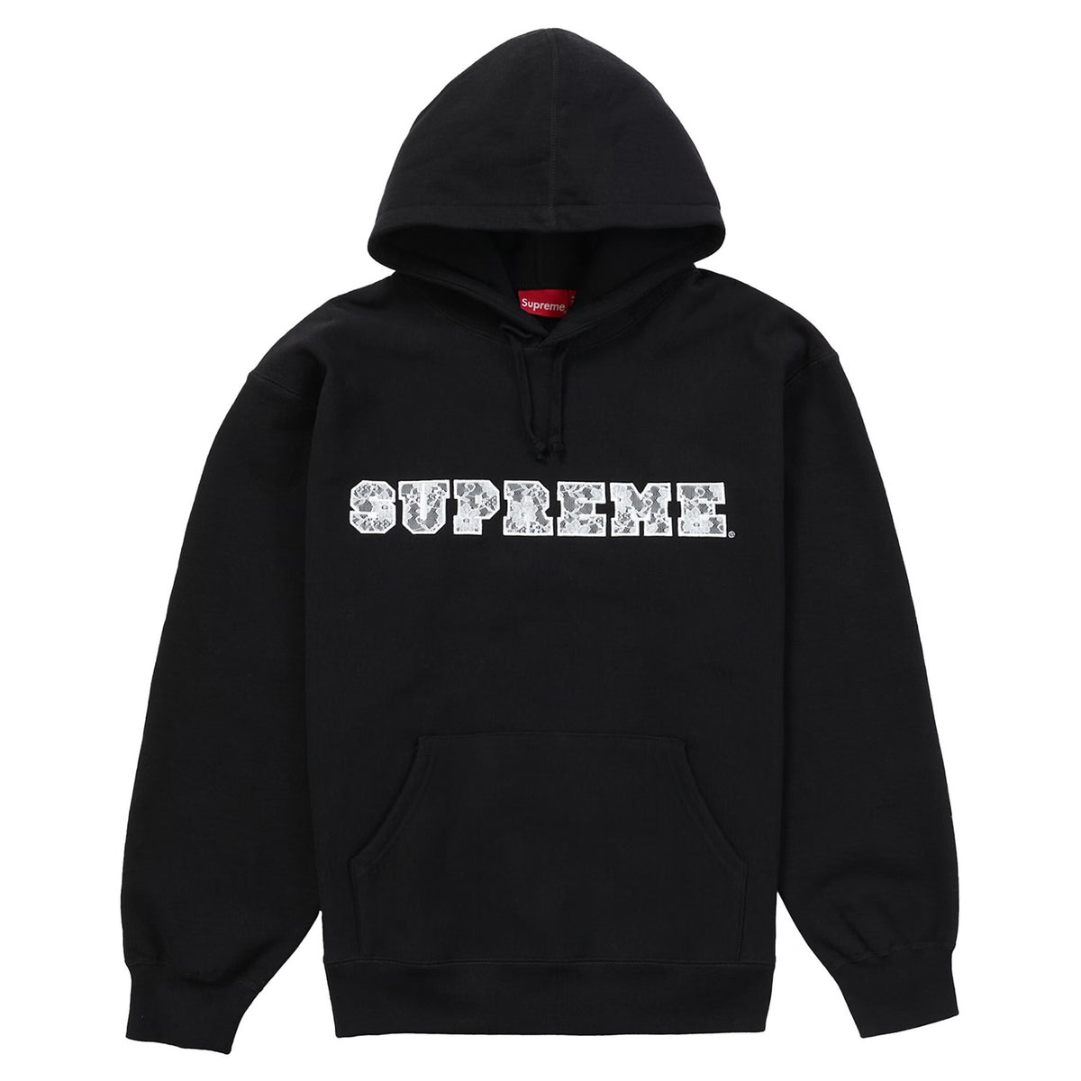 Supreme Lace Hooded Sweatshirt Black