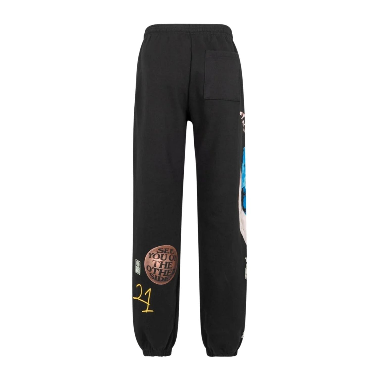 Travis Scott Astrofest Festival 2021 Black Eye Sweatpants Mens Style : Af21-bp23