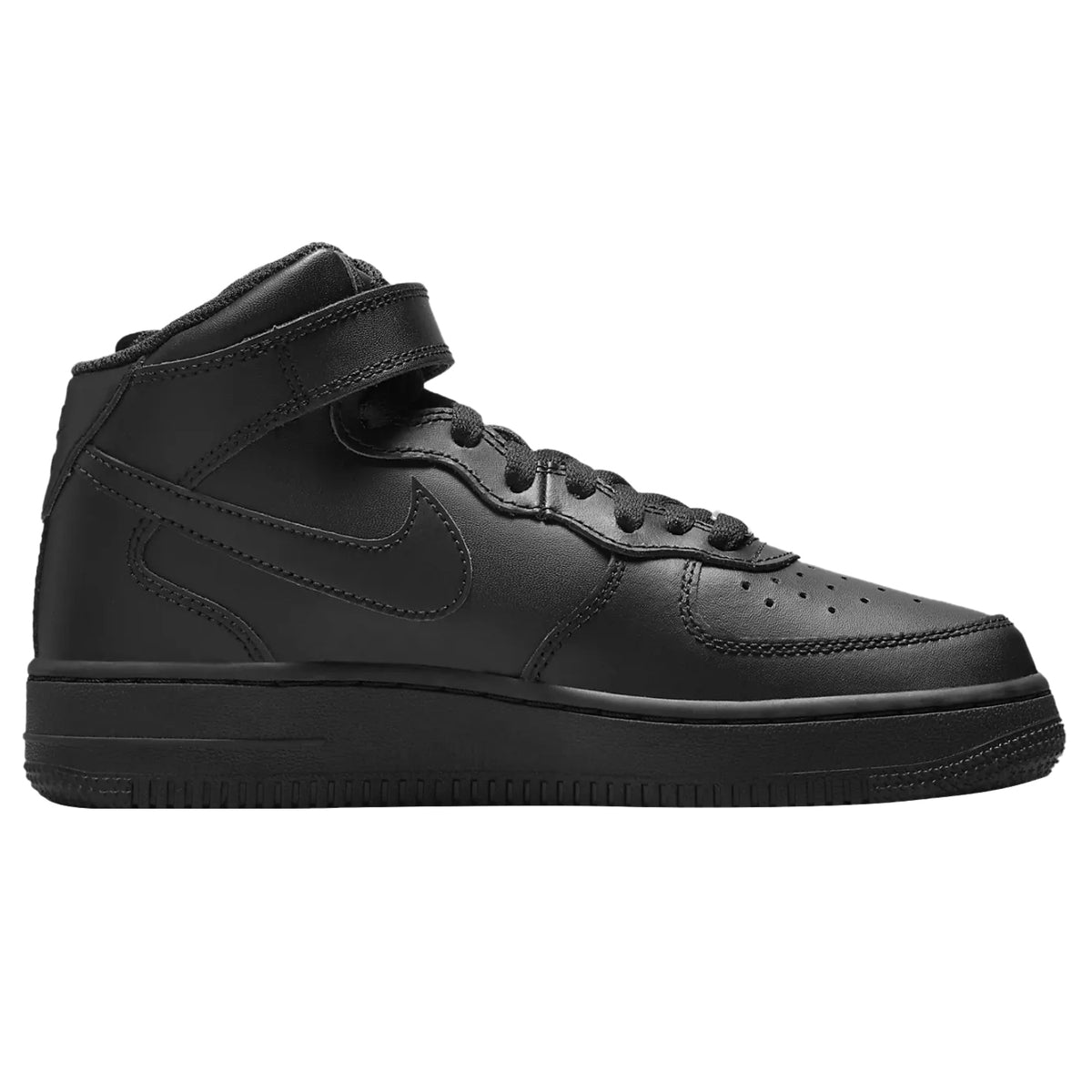 Nike Air Force 1 Mid Black (GS)