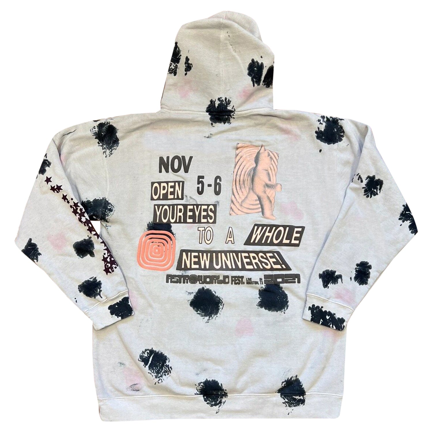 Travis Scott Astrofest See You Tie Dye Hoodie Mens Style : Af21-hs18