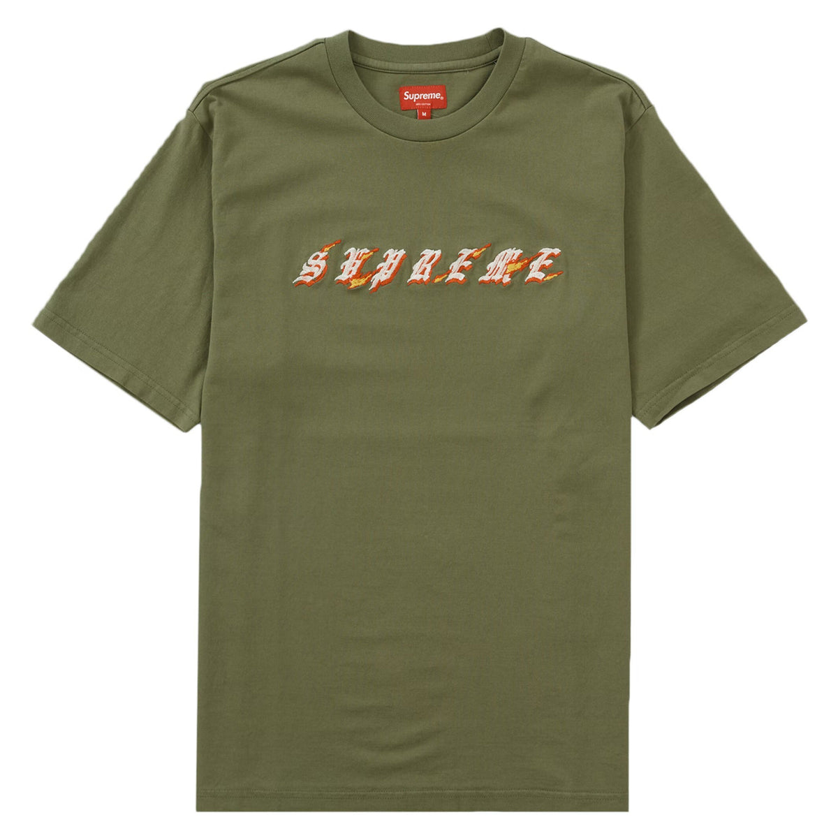 Supreme Flames S/S Top (SS22) Olive