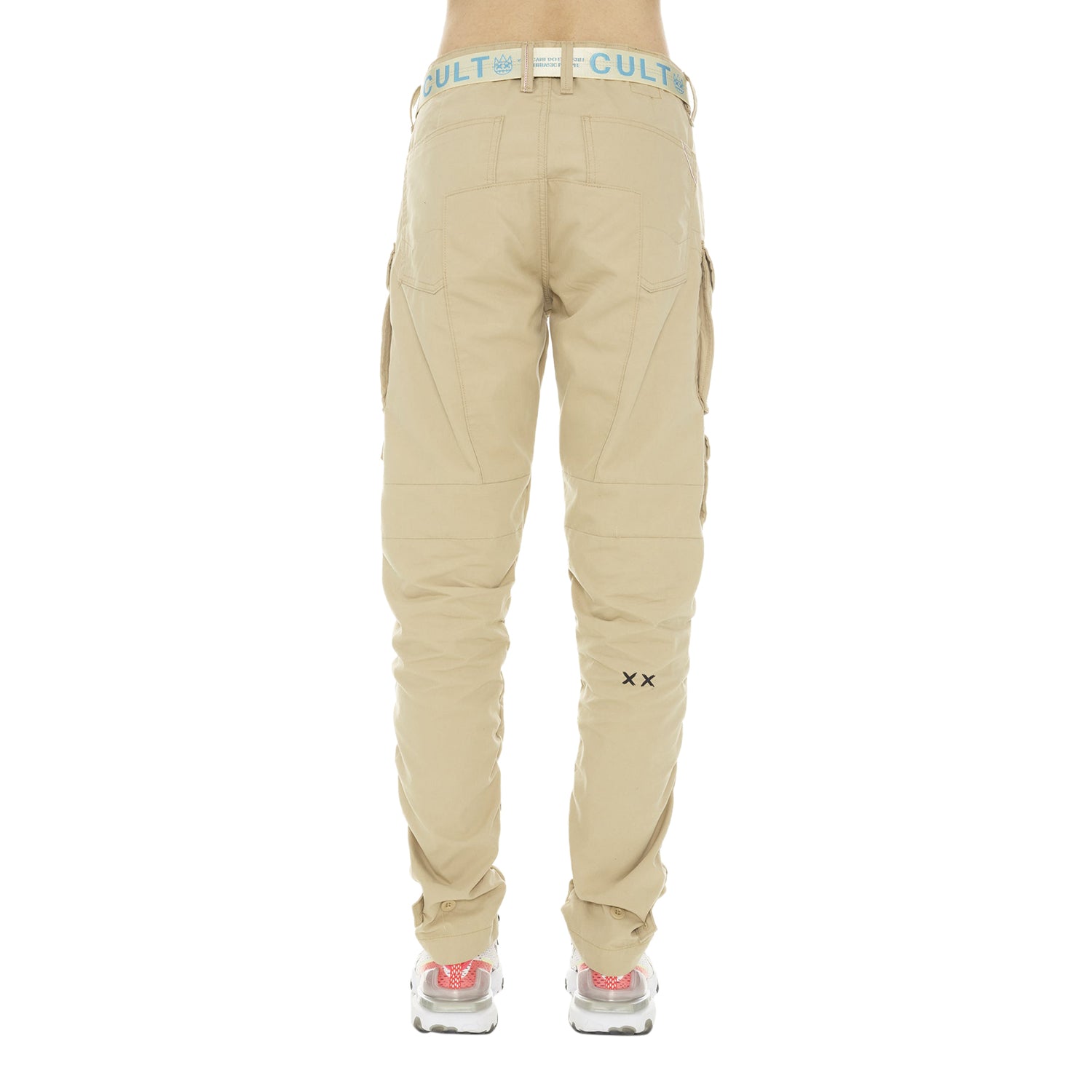 Cult Of Individuality Rocker Cargo Ridged With Baby Blue Belt Mens Style : 622ac-rc03b