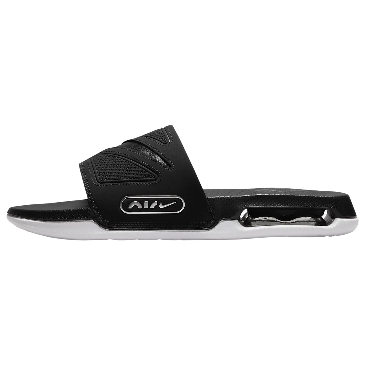 Nike Air Max Cirro Slide Black Metallic Silver