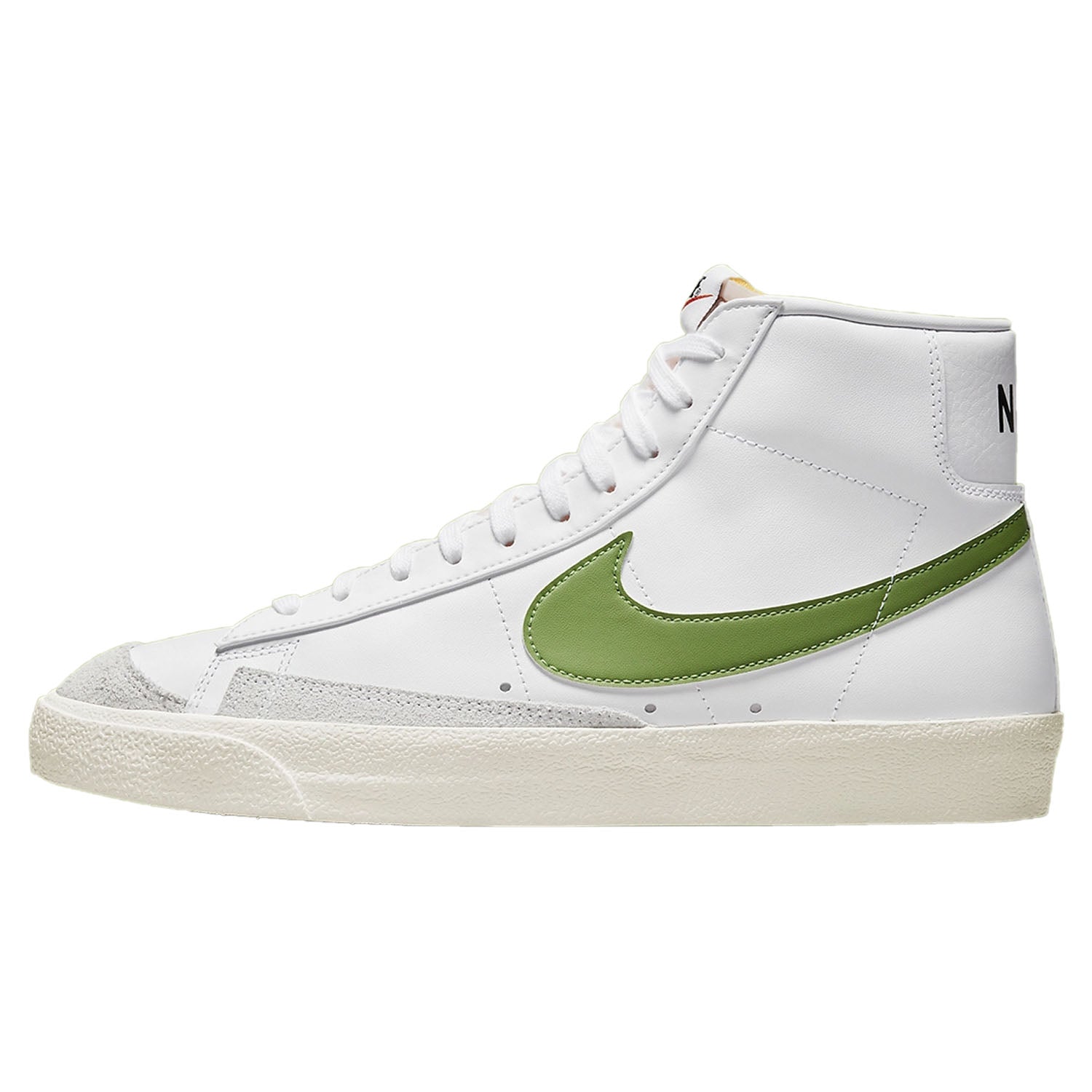 Nike Blazer Mid 77 Vintage Mismatched Swoosh Chlorophyll Black