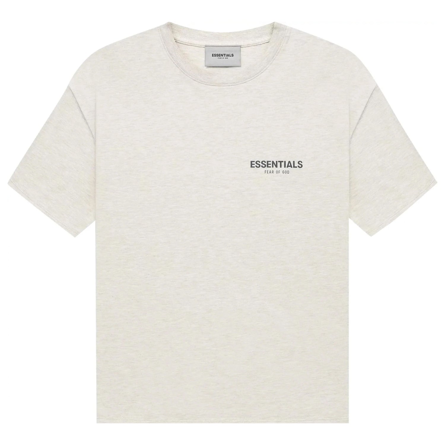 Essentials Fear Of God Mens Light Oatmeal Shirt Style : Fgmt6008