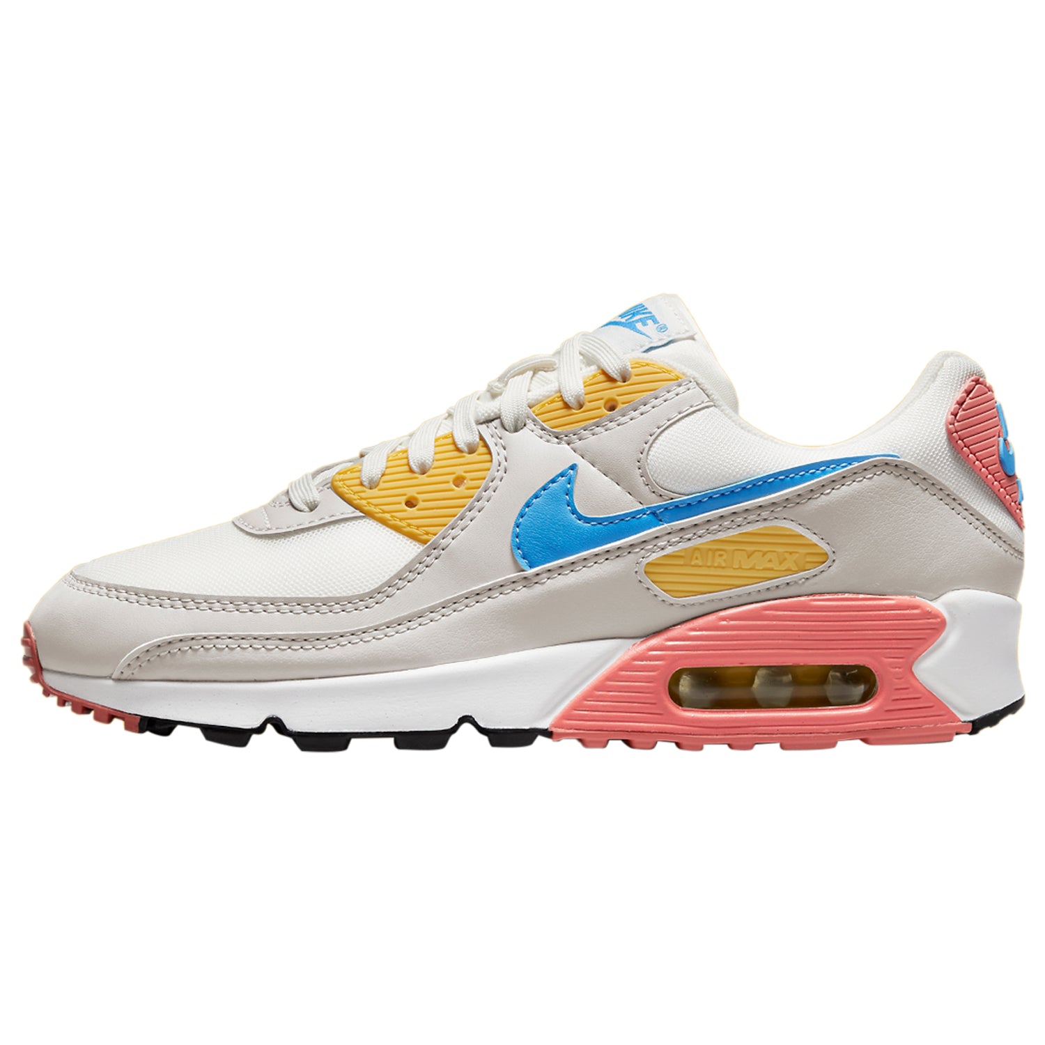 Nike Air Max 90 Light Bone Vivid Sulphur (Women&