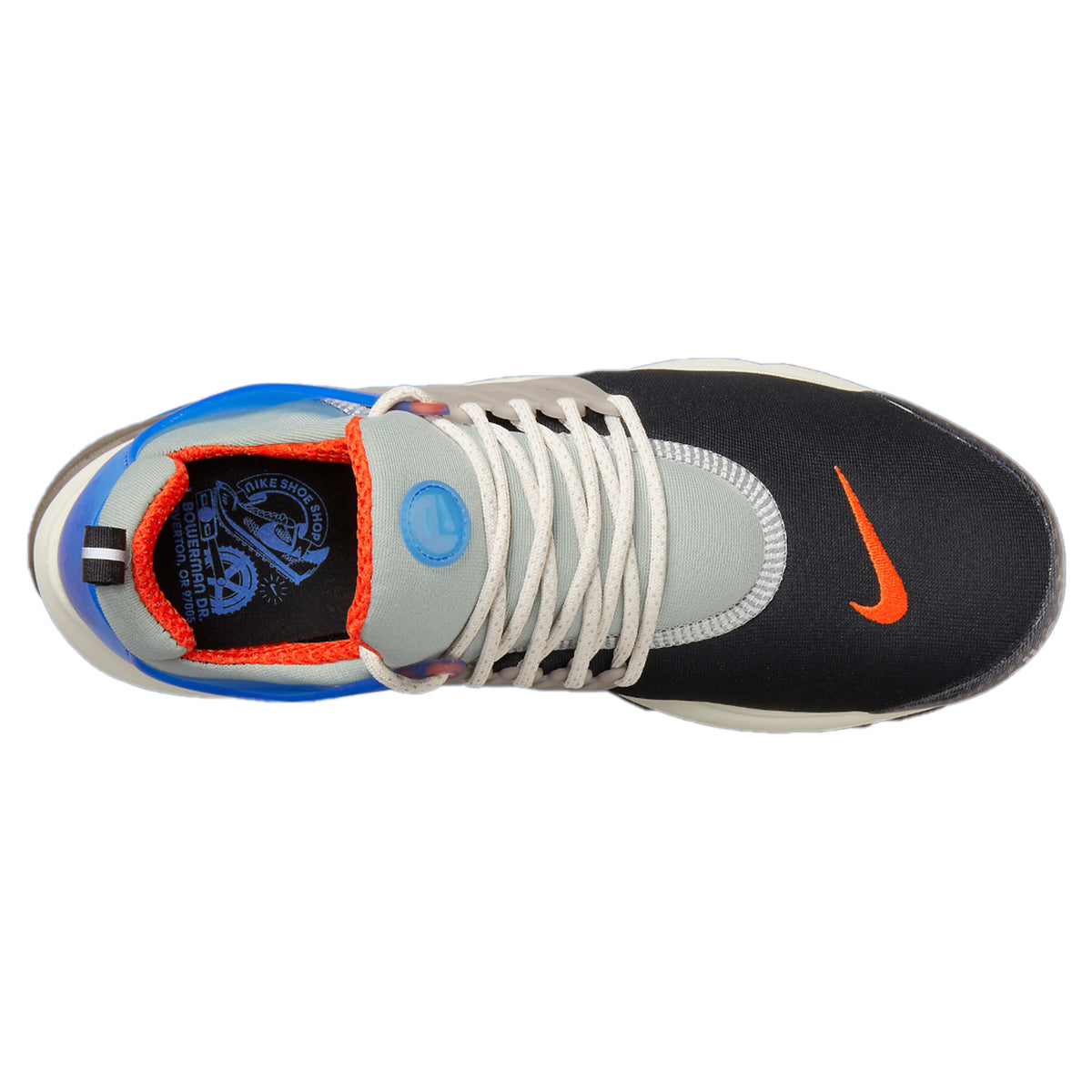 Nike Air Presto Premium Black Dusty Sage Racer Blue