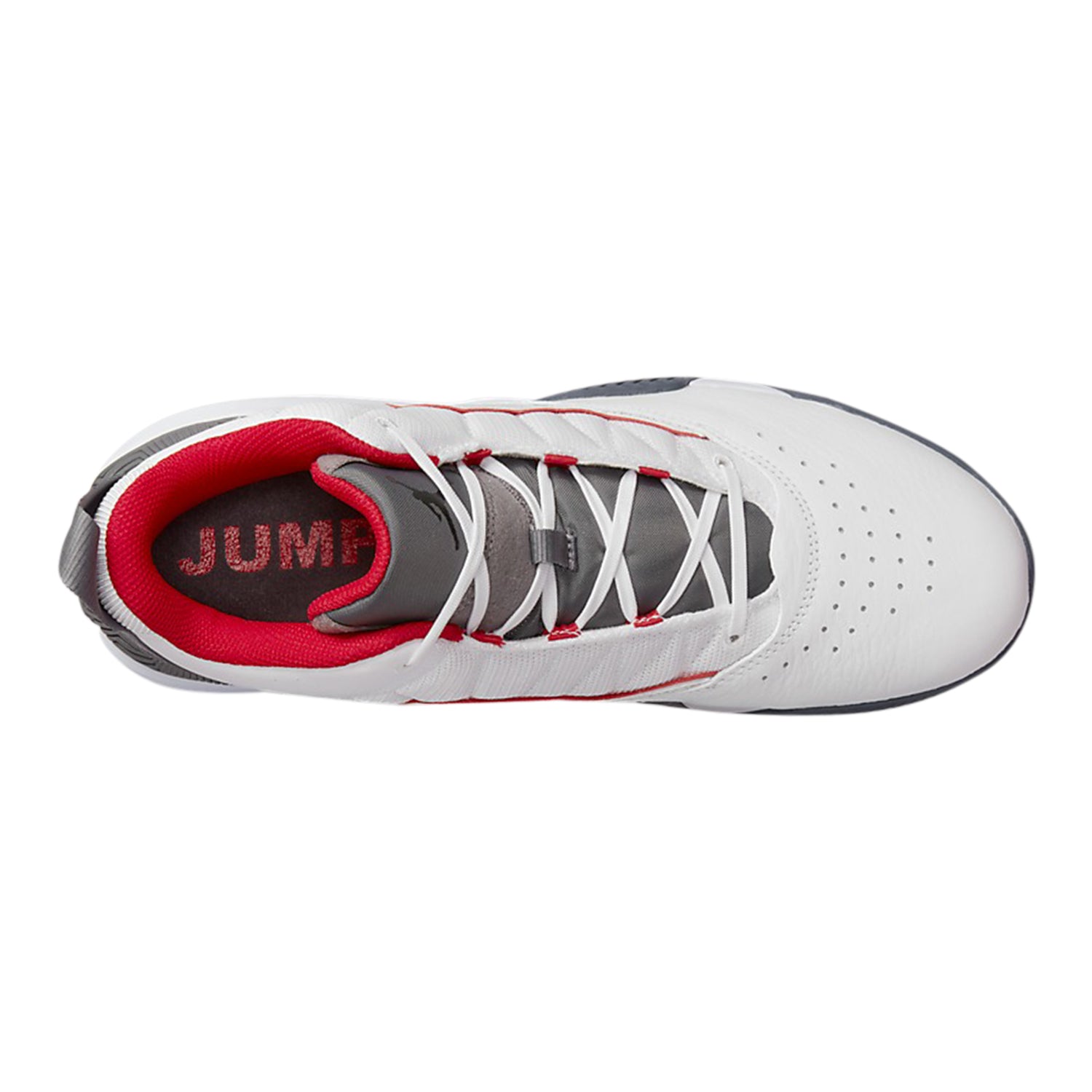 Jordan Stay Loyal White University Red