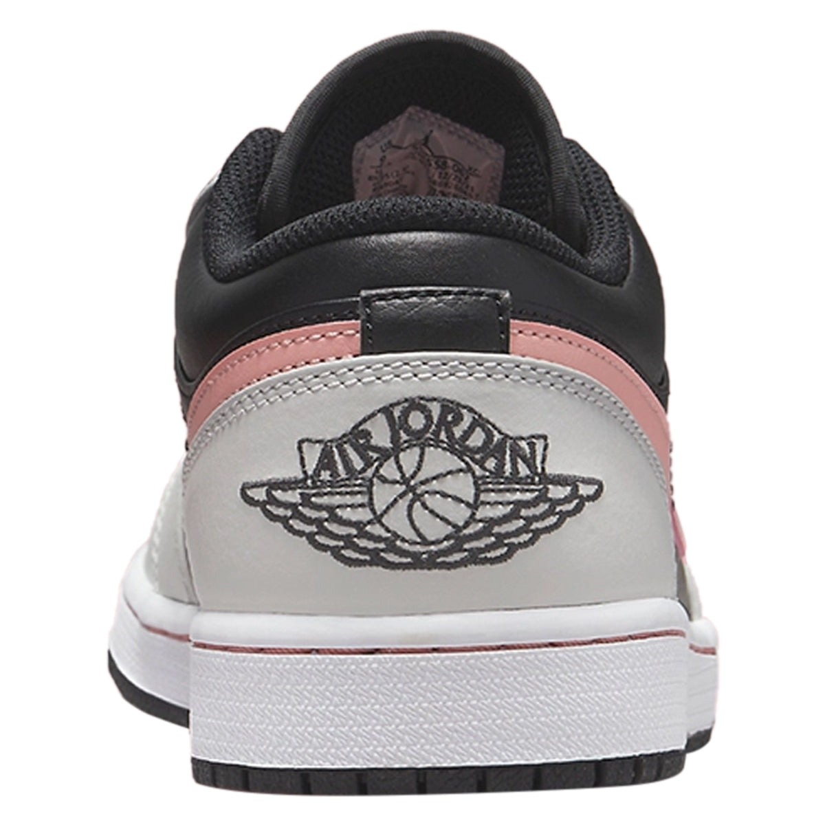 Jordan 1 Low Black Grey Pink
