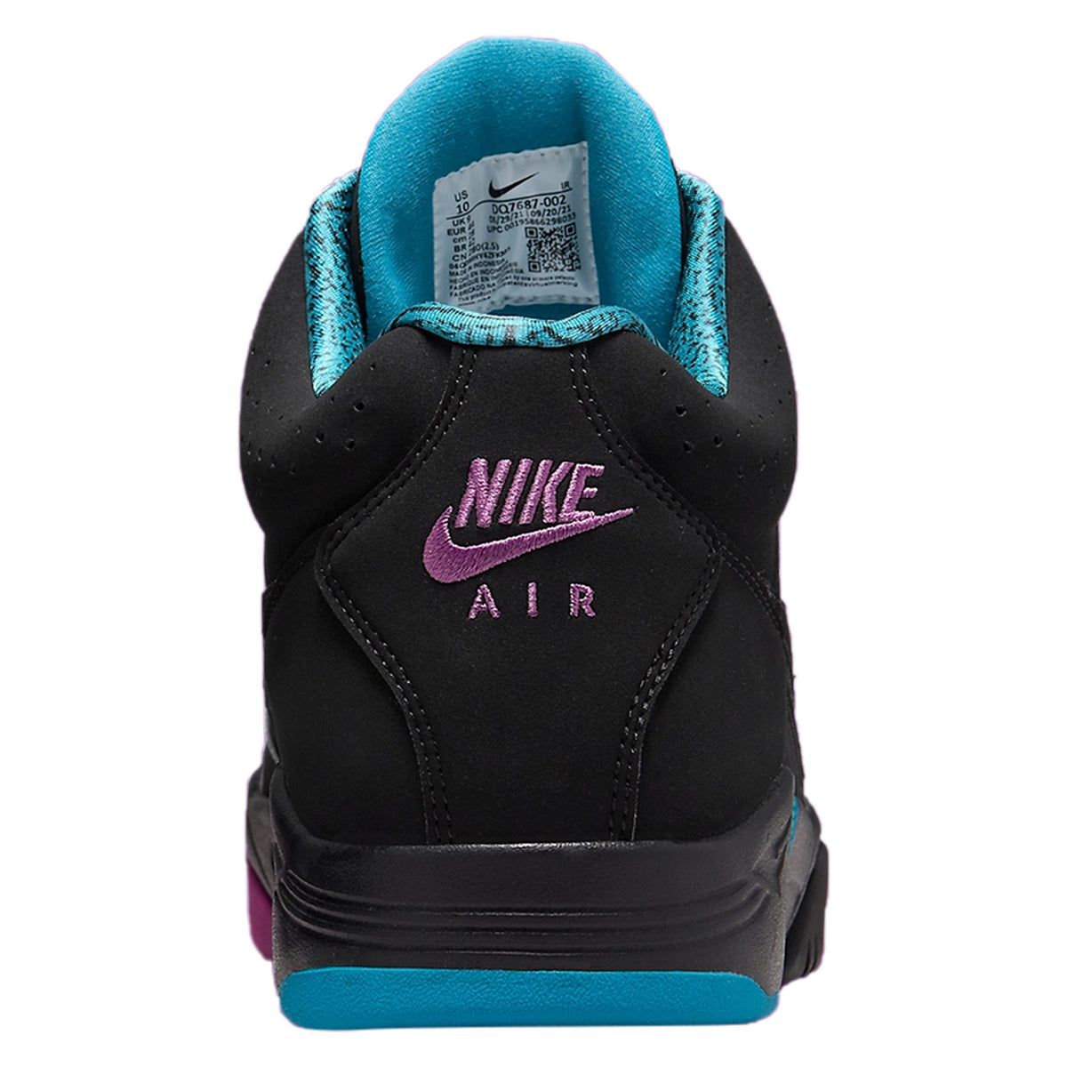 Nike Air Flight Lite II Mid Black Cyber Teal