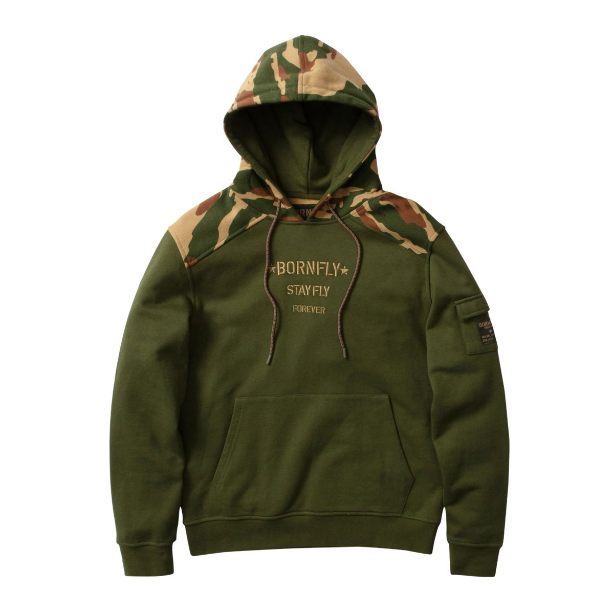 Bornfly A Fly Camo Hoody Mens Style : 2209h4515