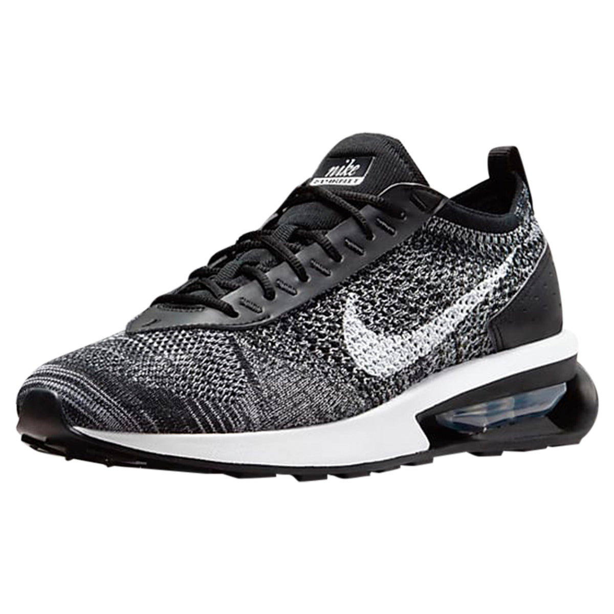 Nike Air Max Flyknit Racer Black White