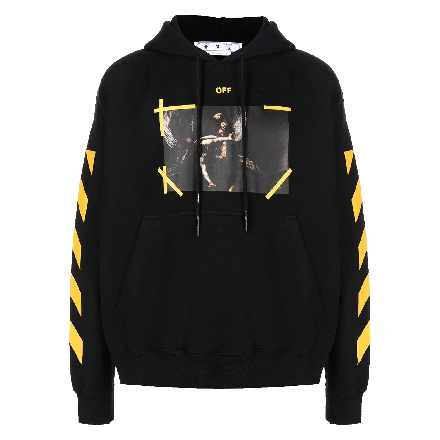 OFF-WHITE Diag Arrow Carav Mercy Skate Hoodie Black/White