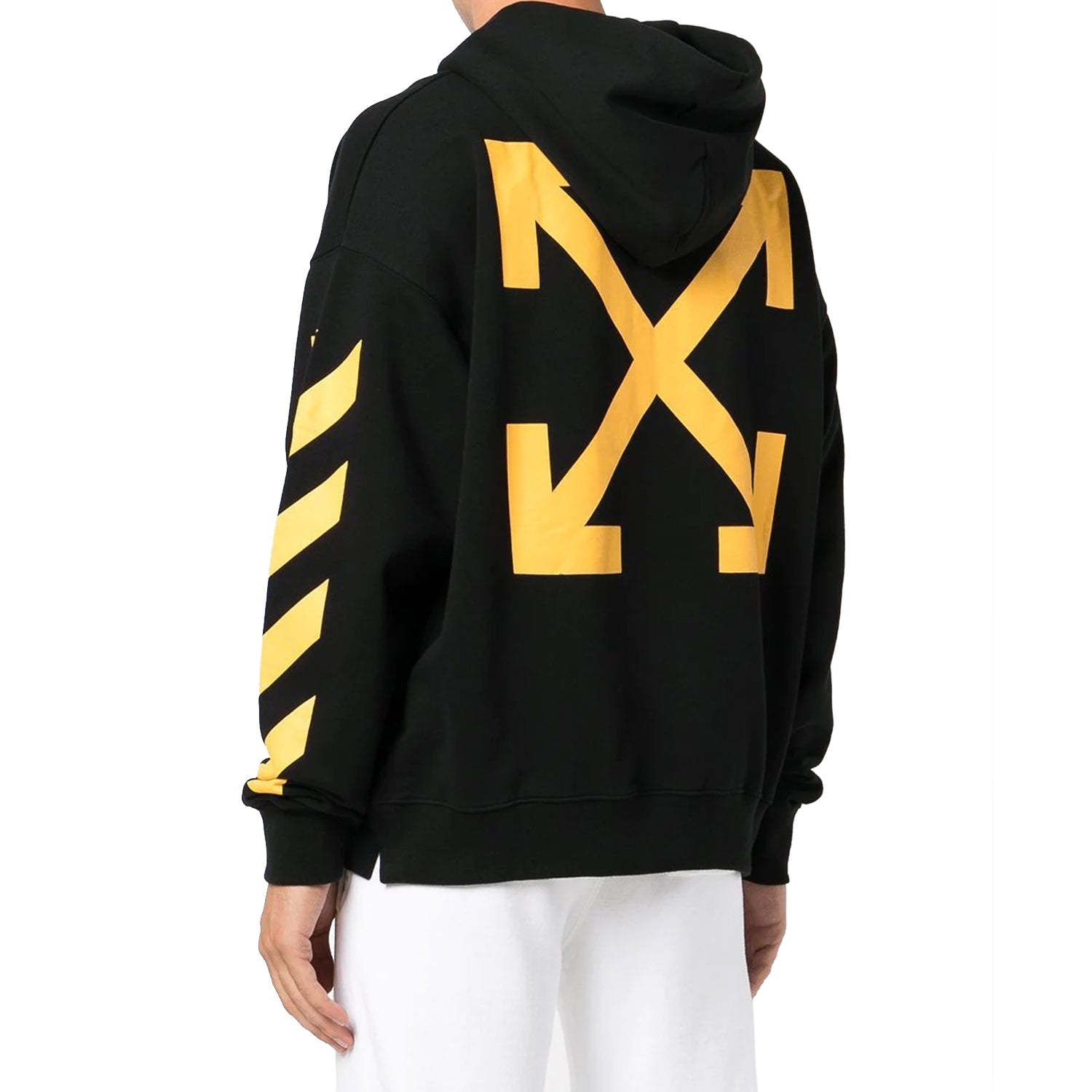 OFF-WHITE Diag Arrow Carav Mercy Skate Hoodie Black/White