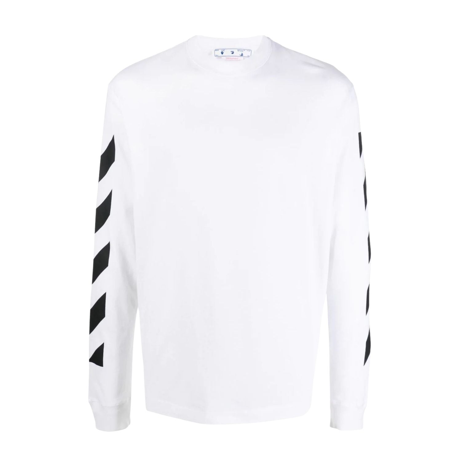 Off-white Diag Arrow Skate L/s Tee Mens Style : Omab064c99jer01