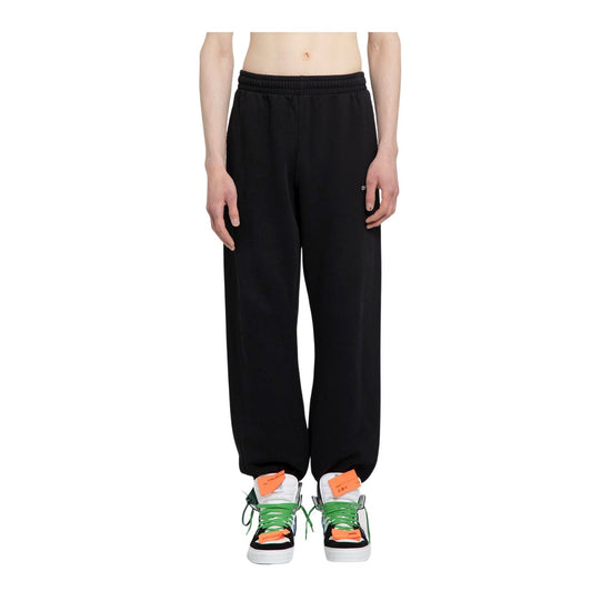 Off-white Diag Helvetica Slim Sweatpant Mens Style : Omch029c99fle00