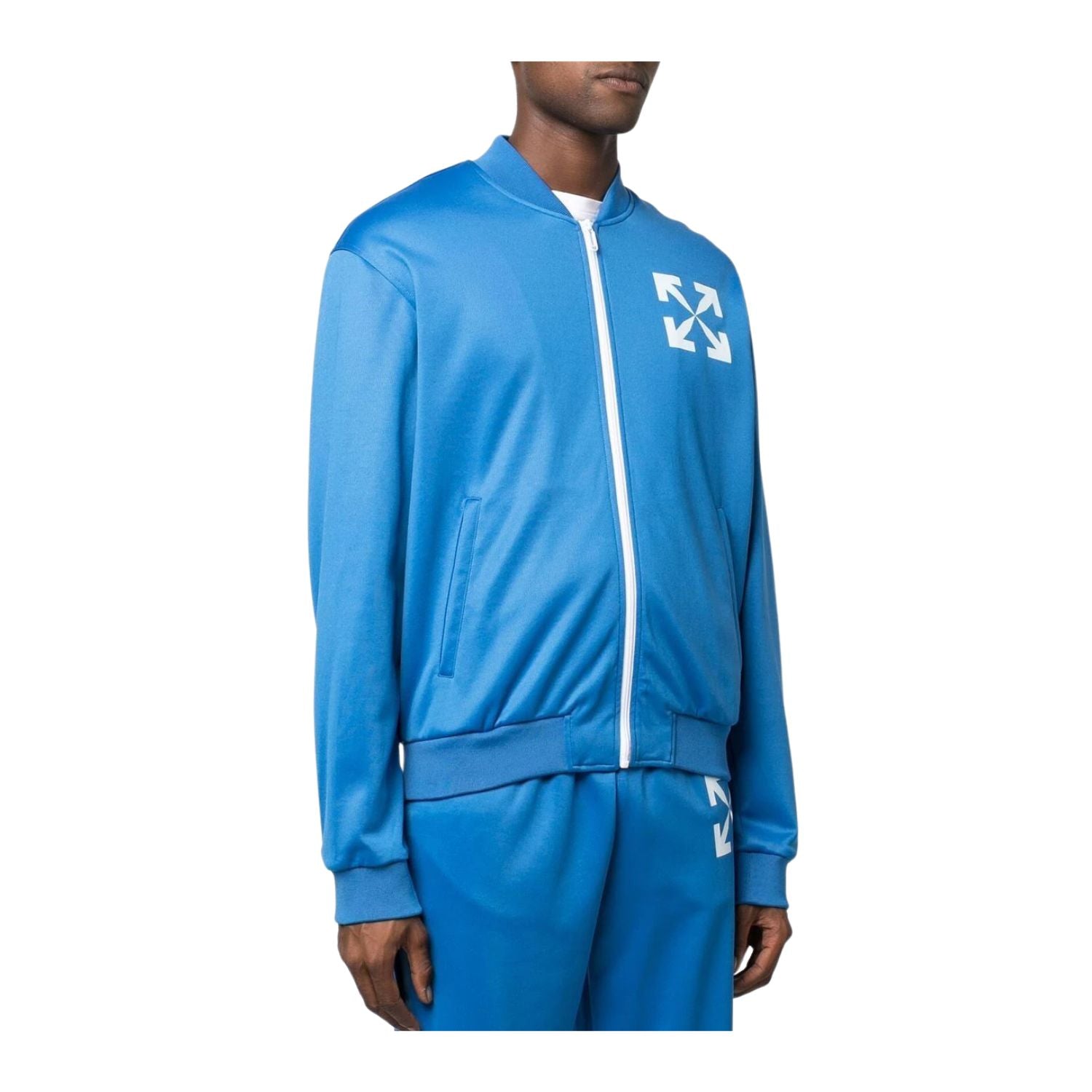 Off-white Single Arrow Slim Tracktop Mens Style : Ombd037f22fab00