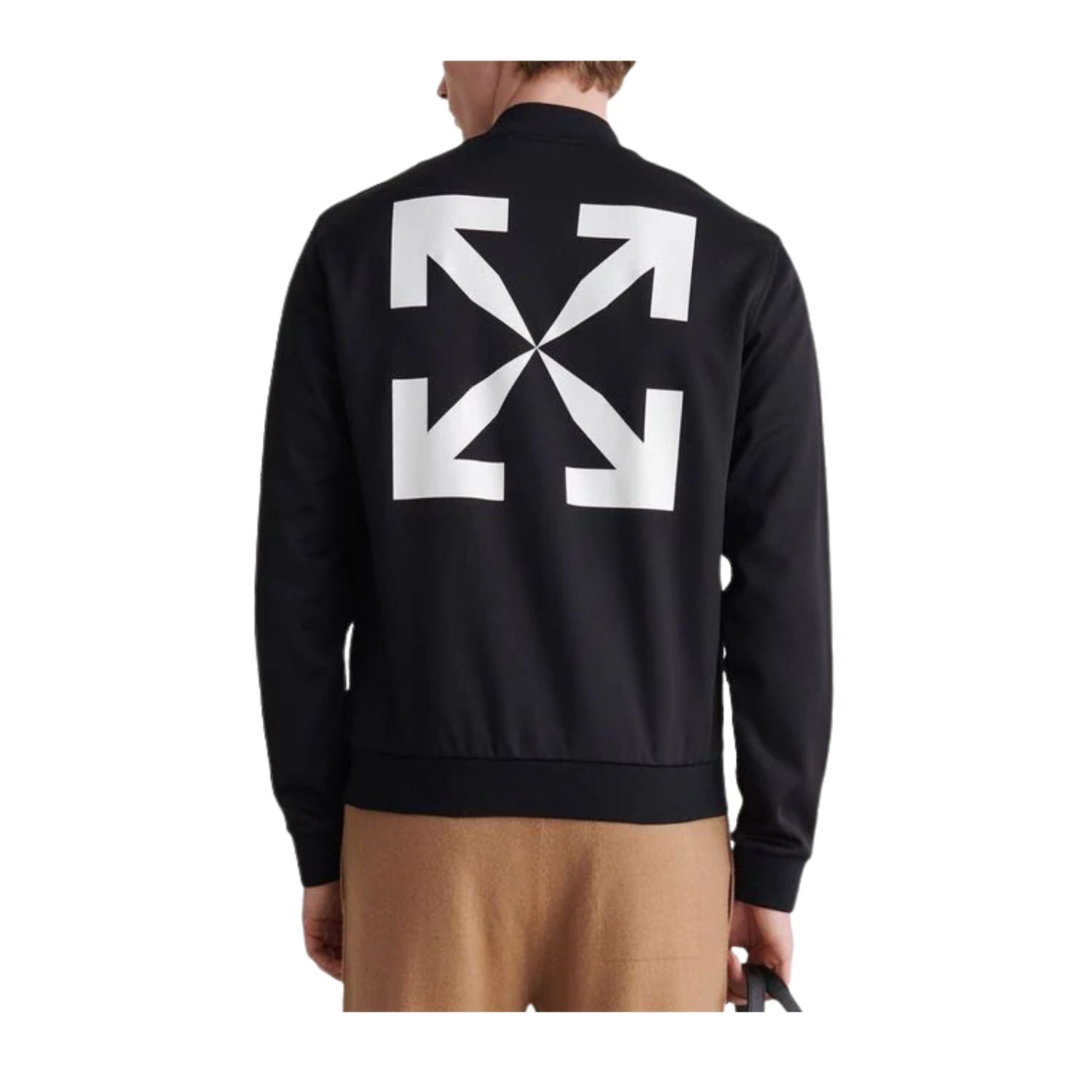 Off-white Single Arrow Slim Tracktop Mens Style : Ombd037c99fab00