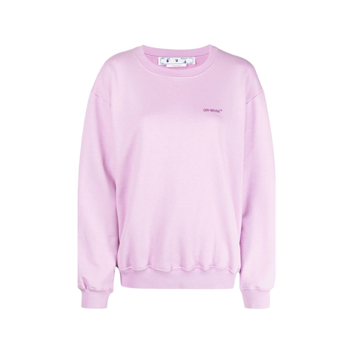 Off-white Diag Regular Crewneck Womens Style : Owba046f22jer00