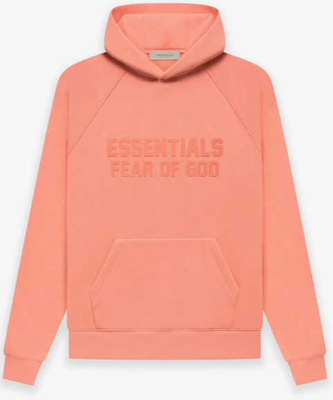 Essentials Fear Of God Mens Coral Hoodie Mens Style : Fgmh9013