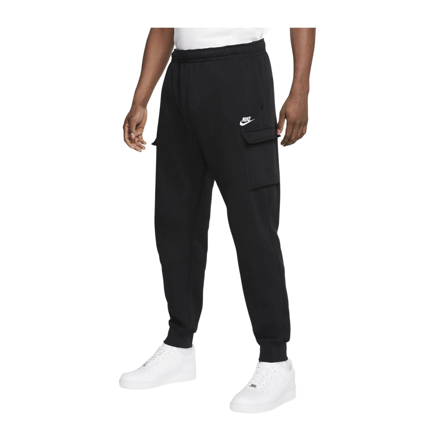 Nike Sportswear Club Fleece Cargo Pants Black/Black/White