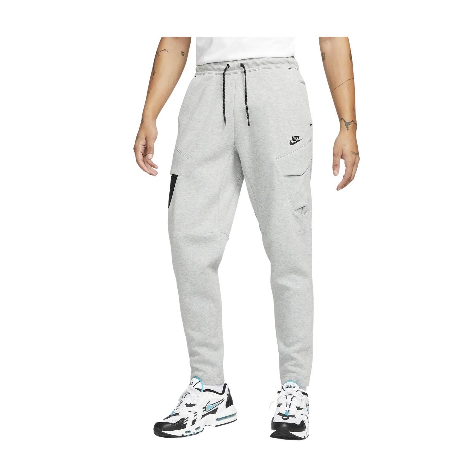 Nike Sportswear Tech Fleece Utility Trousers Dark Grey Heather/Black/Black