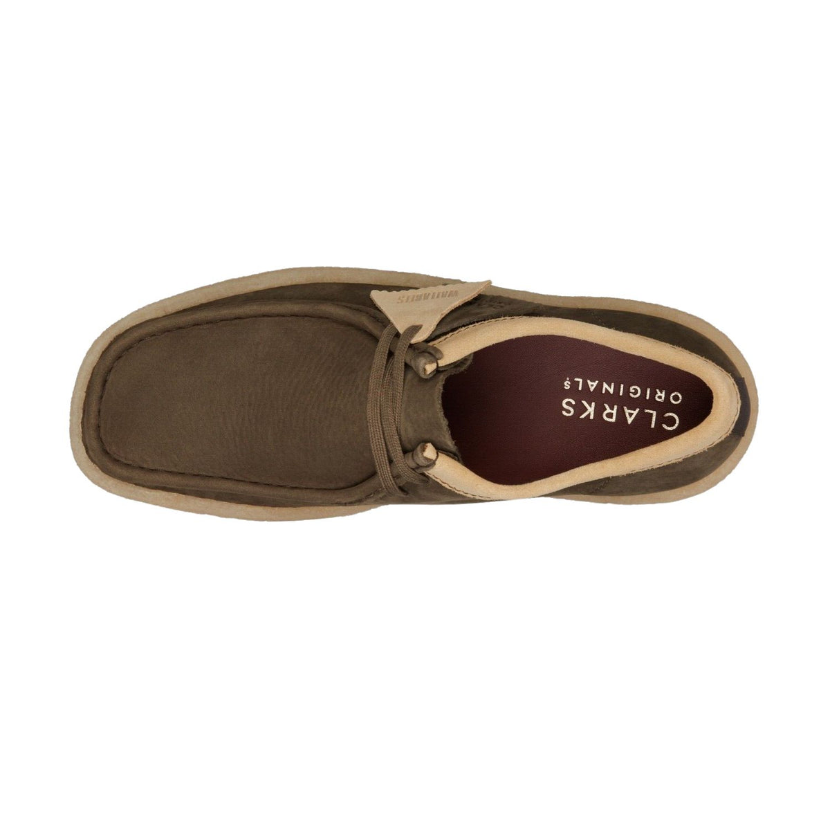 Clarks Wallabee Cup Dark Green Nubuck