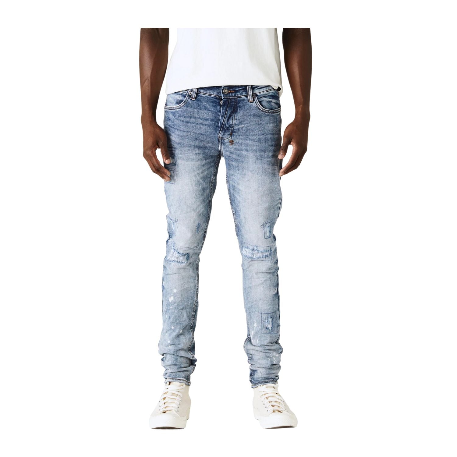 Purple-brand Van Winkle North Trashed Jean Mens Style : Mfa22dj012