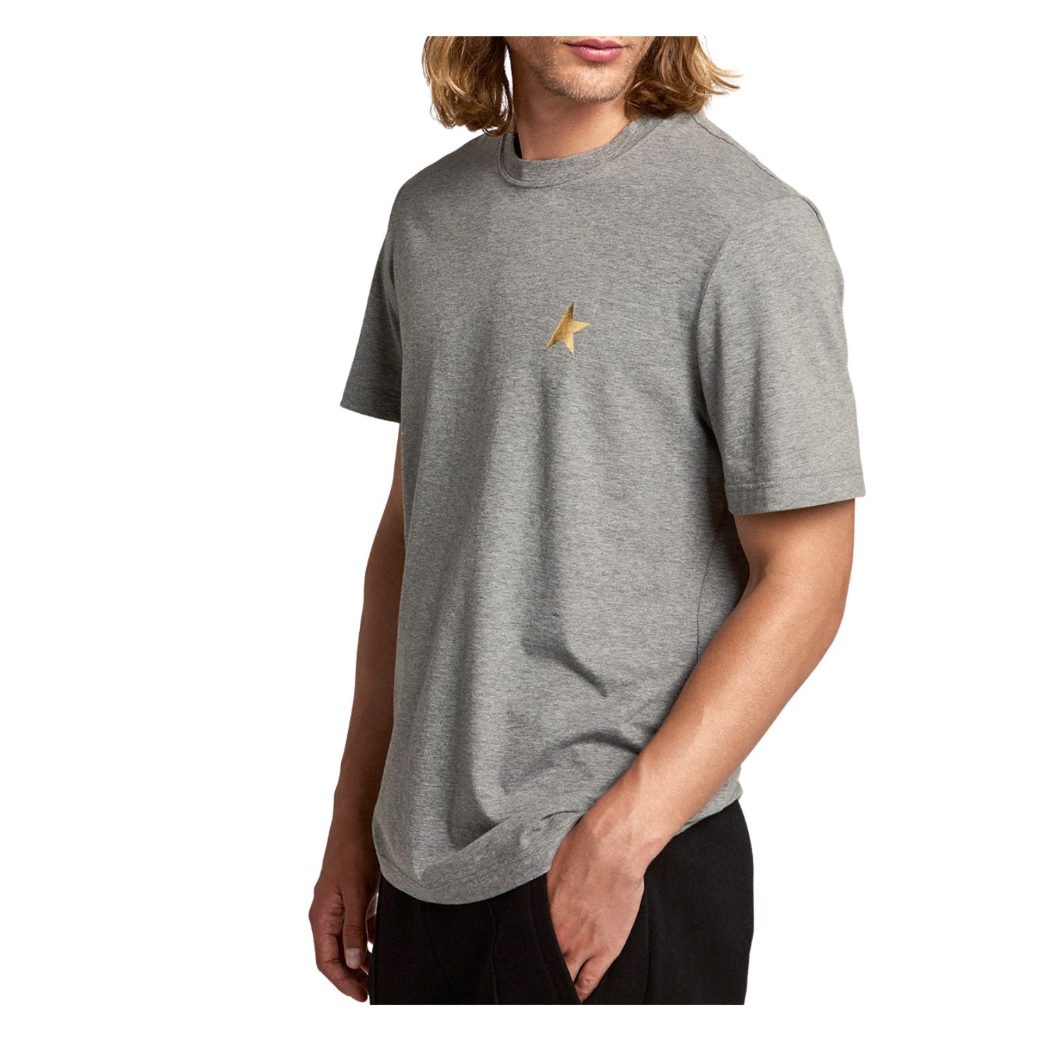 Golden Goose Regular S/s T-shirt Mens Style : Gmp01220.p000193.60311