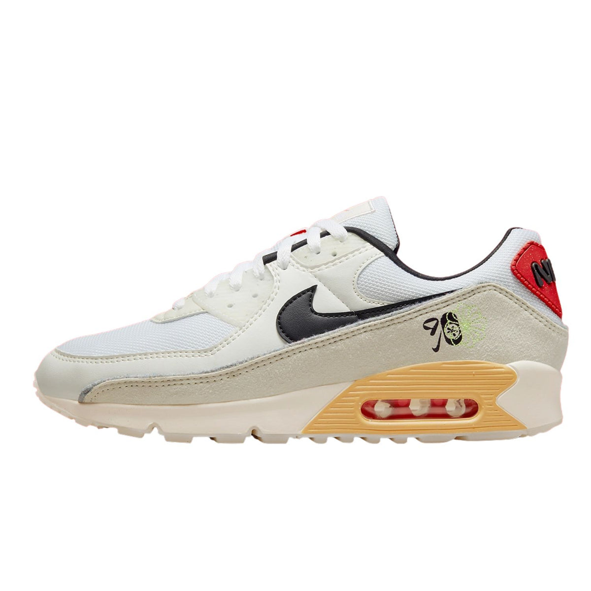Nike Air Max 90 SE Swoosh Fiber White