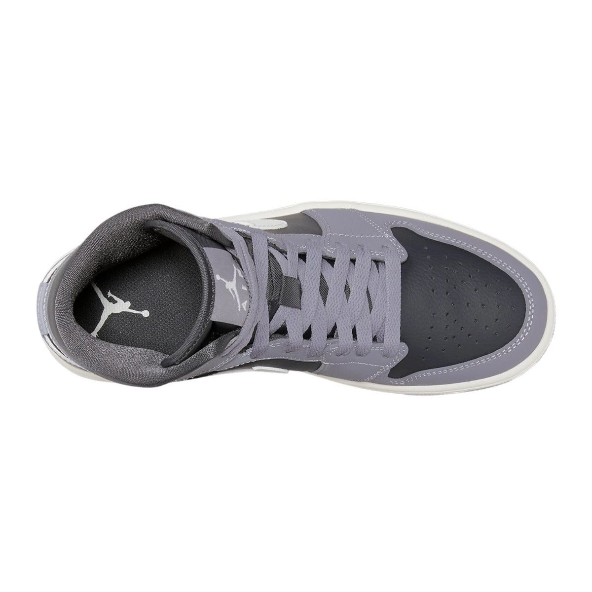 Jordan 1 Mid Cement Grey (Women&