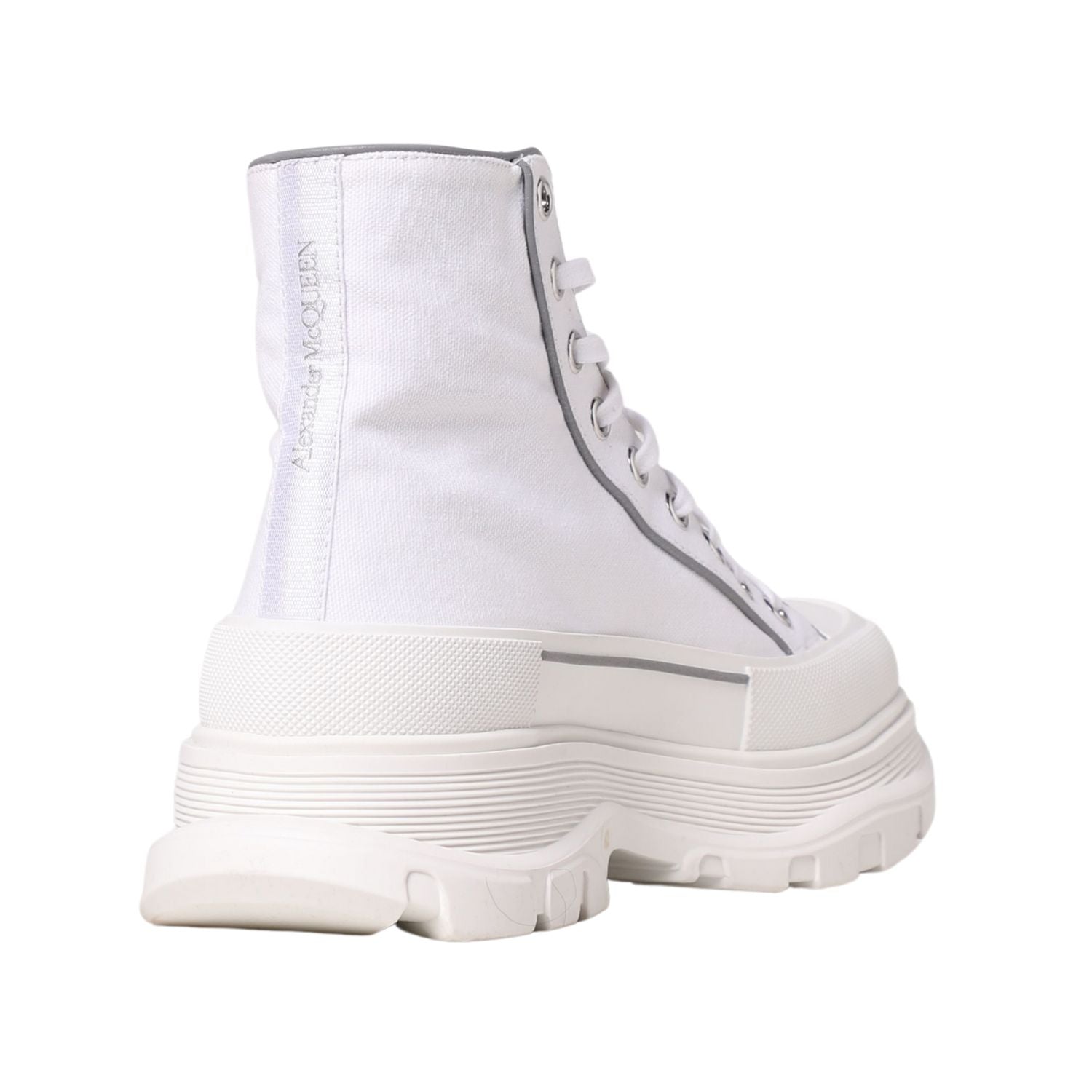 Alexander Mcqueen Canvas Sack Boots Mens Style : 705663w4tg9