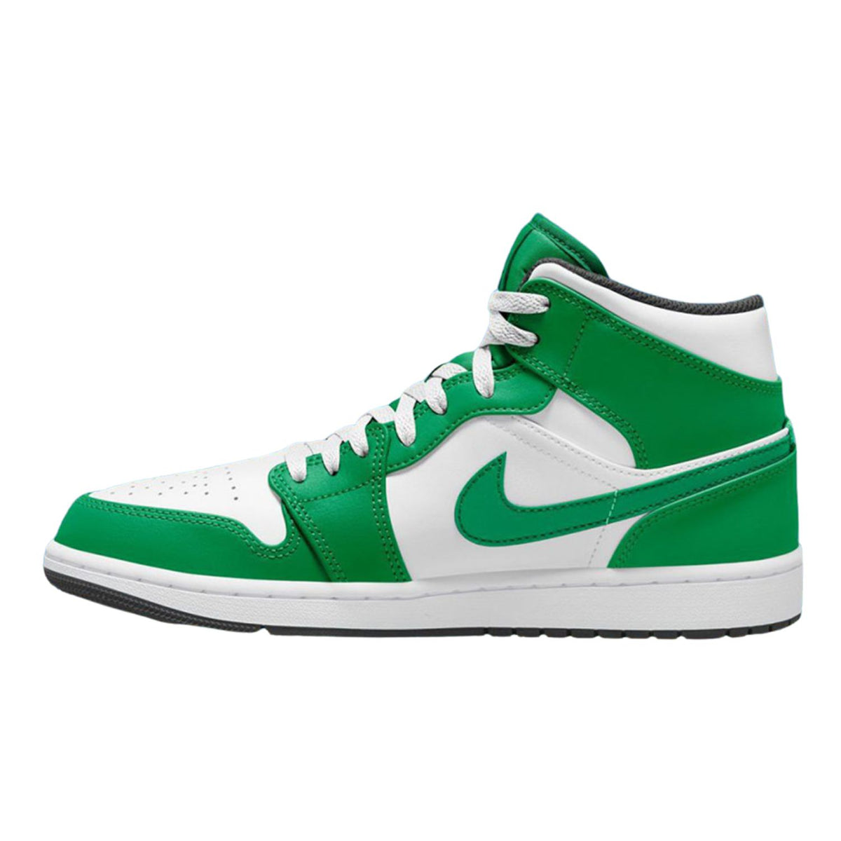 Jordan 1 Mid Lucky Green (GS)