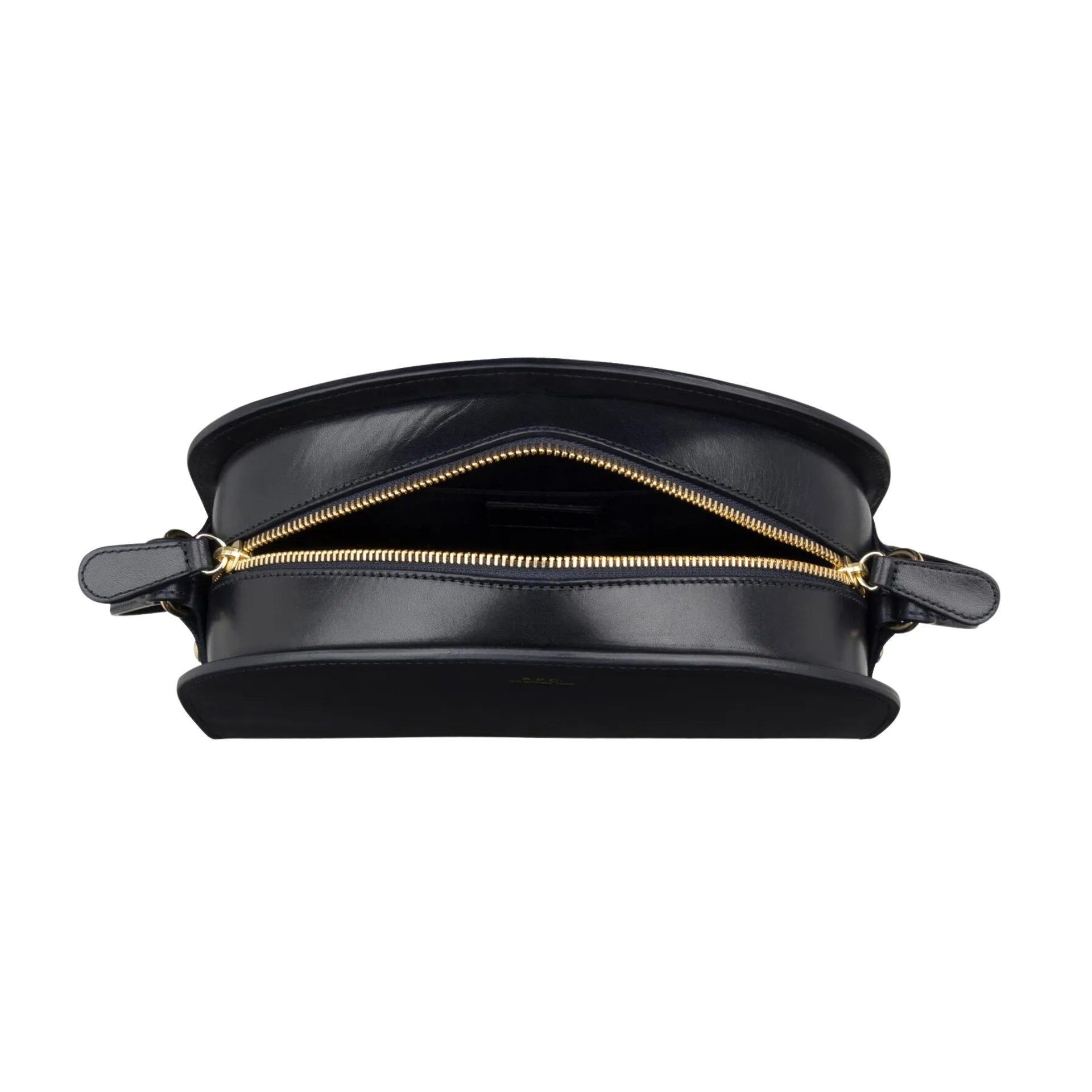 A.p.c Sac Demi-lune Smooth Leather Womens Style : Pxawv_f61048