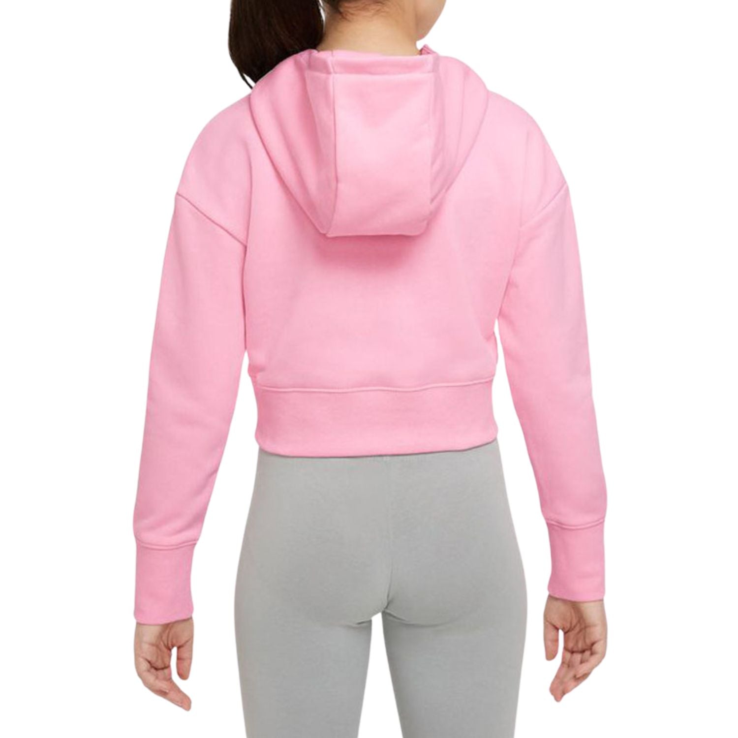 Nike Sportswear Club French Terry Cropped Hoodie (Girls&