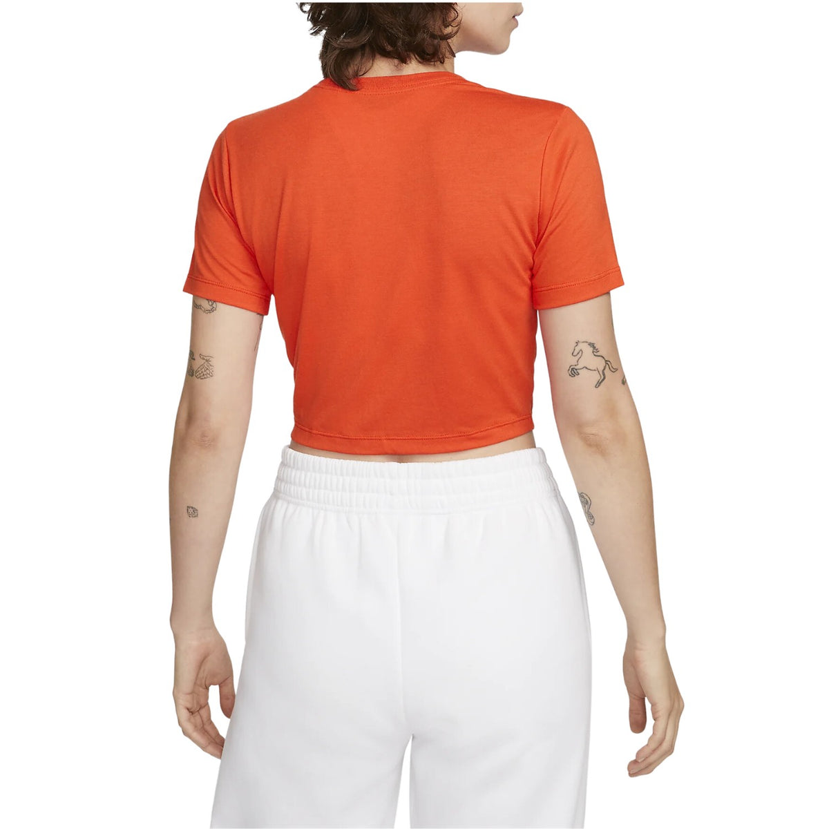 Nike Sportswear Essential Slim-fit Crop T-shirt Womens Style : Fb2873