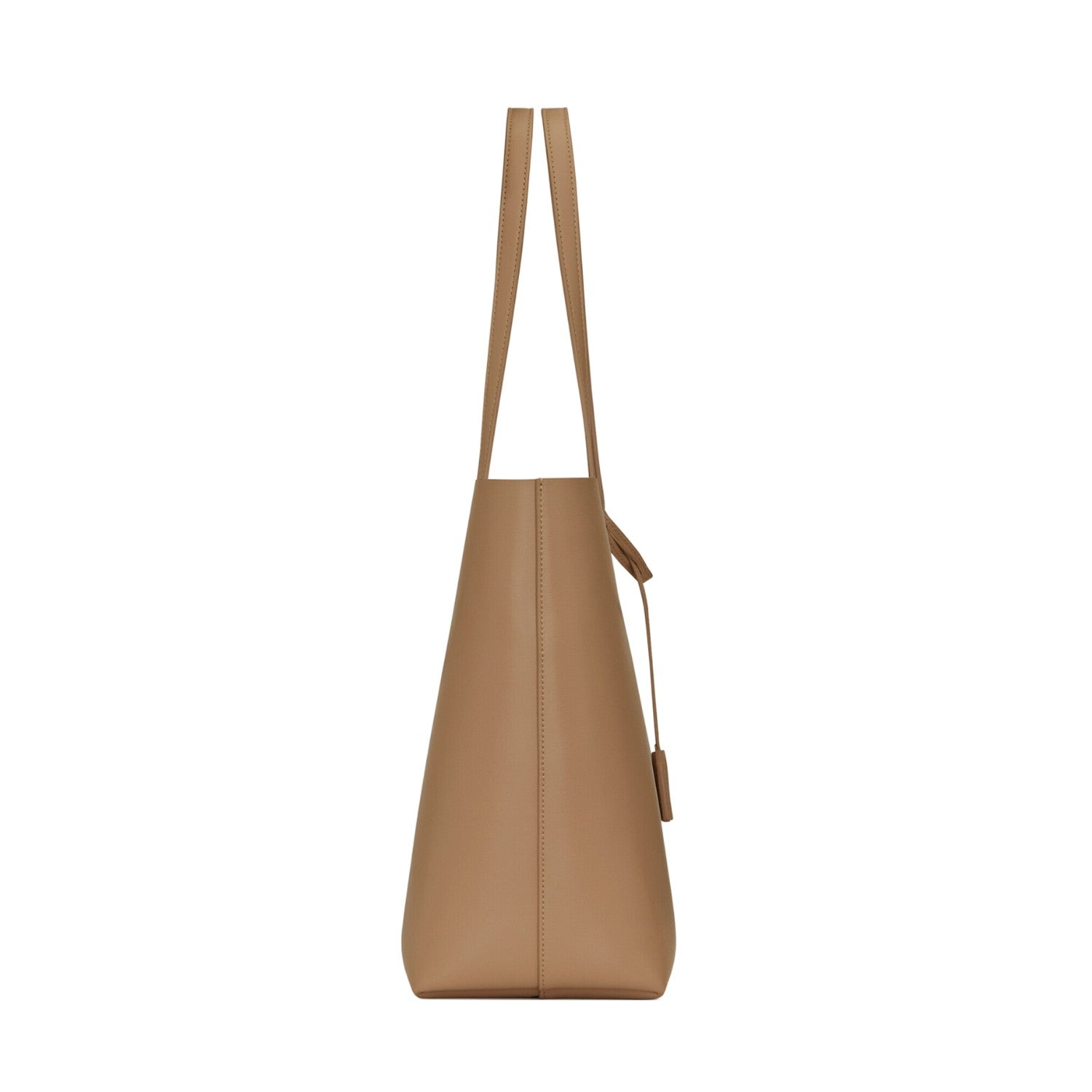 Saint Laurent Unstructured Tote Bag With Flat Leather Handles And Removable Leather Encased Metal Cassandre Charm Womens Style : 600281csv0j2346