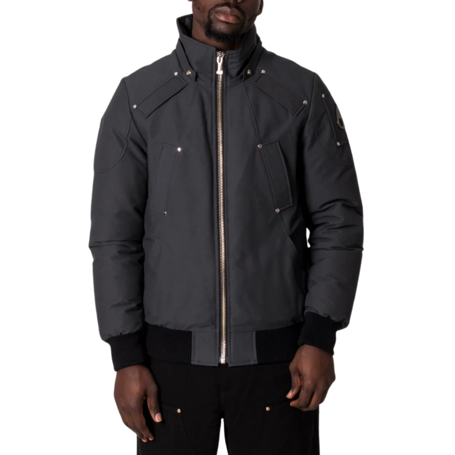 Moose Knuckles Ballistic Bomber Jacket Womens Style : Mk2000mb